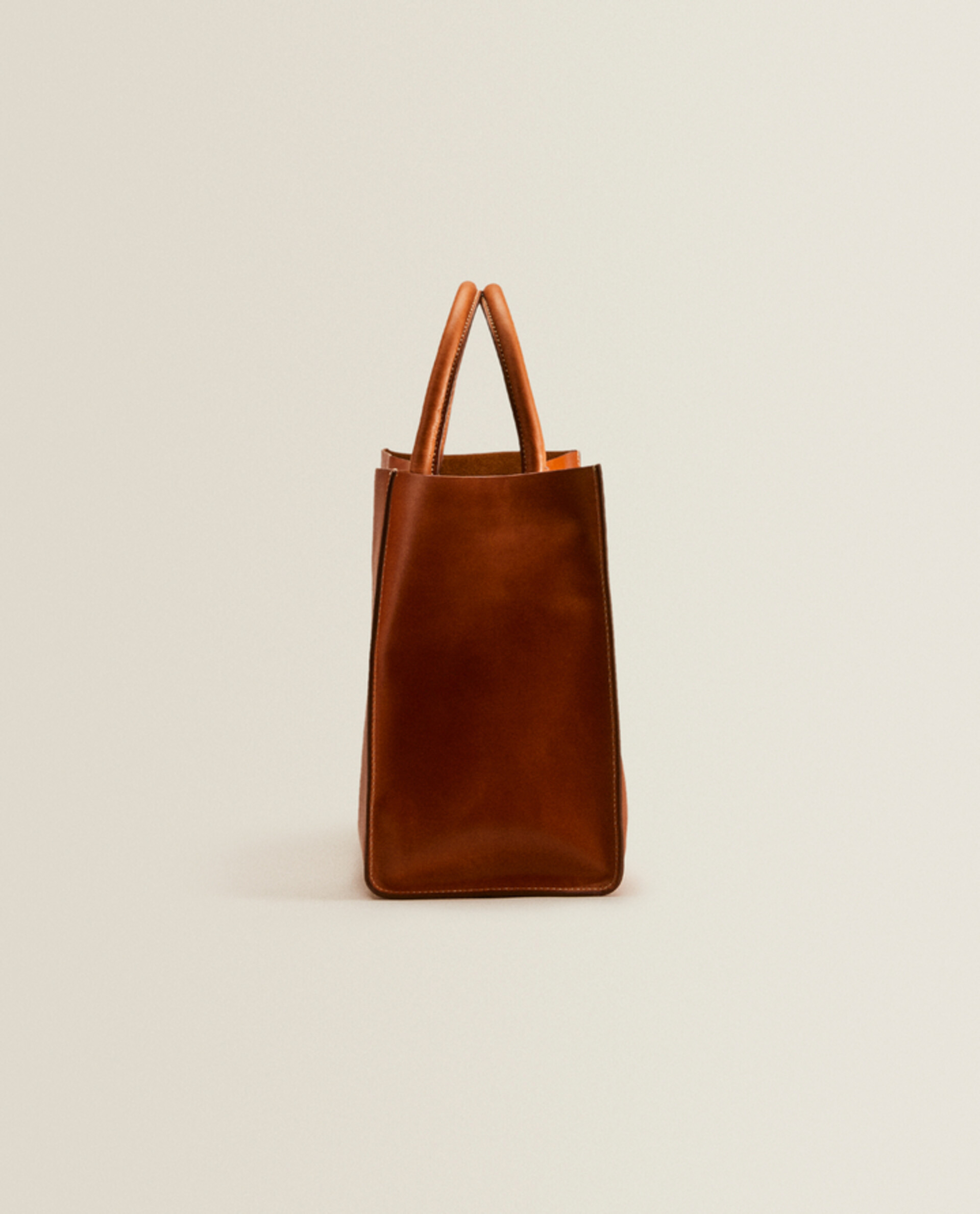 Zara rustic outlet tote bag