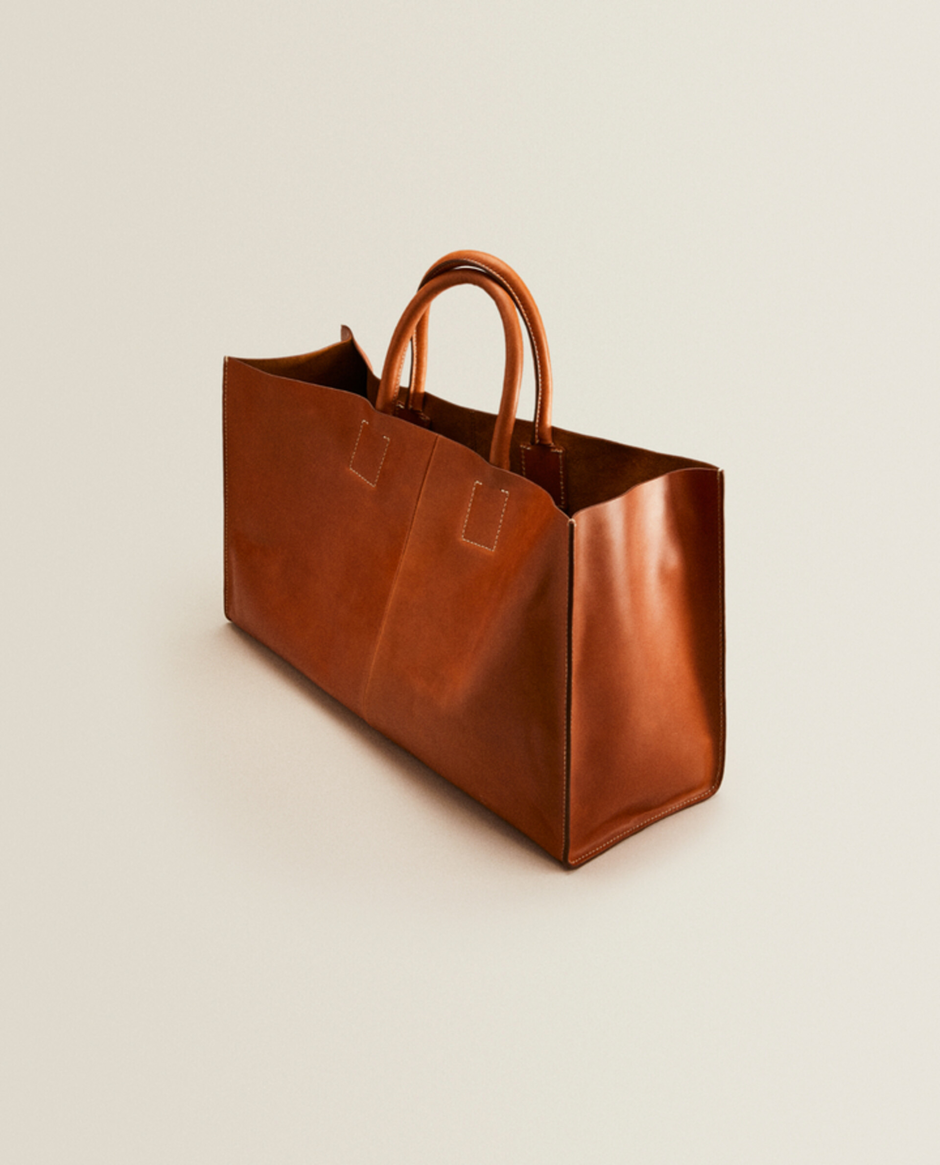 Zara rustic outlet tote bag