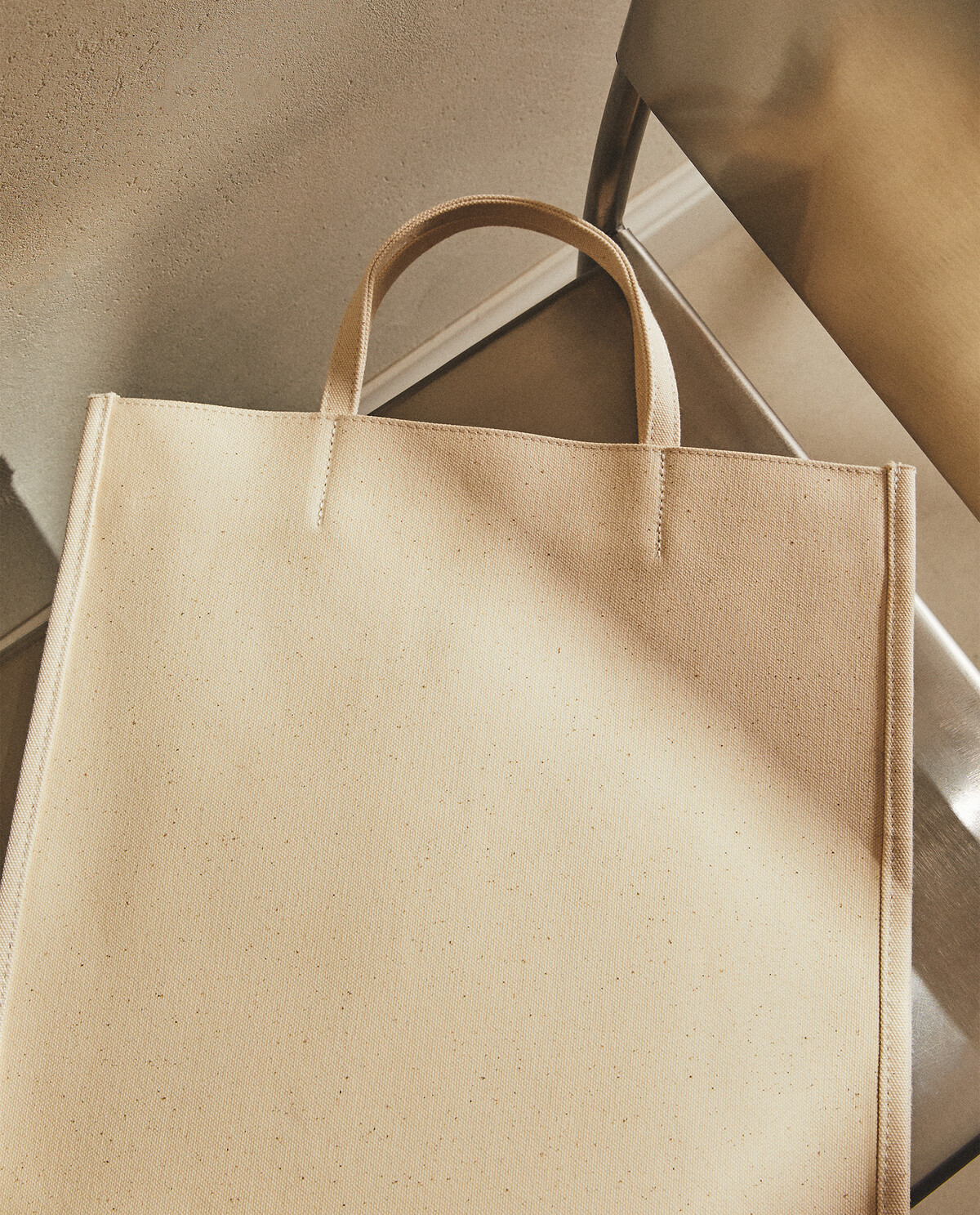Zara rigid cheap tote bag