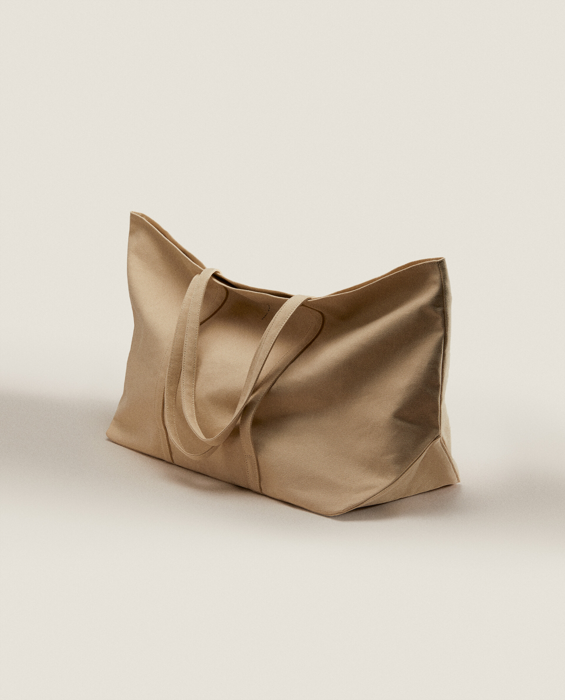 Zara fabric on sale bag