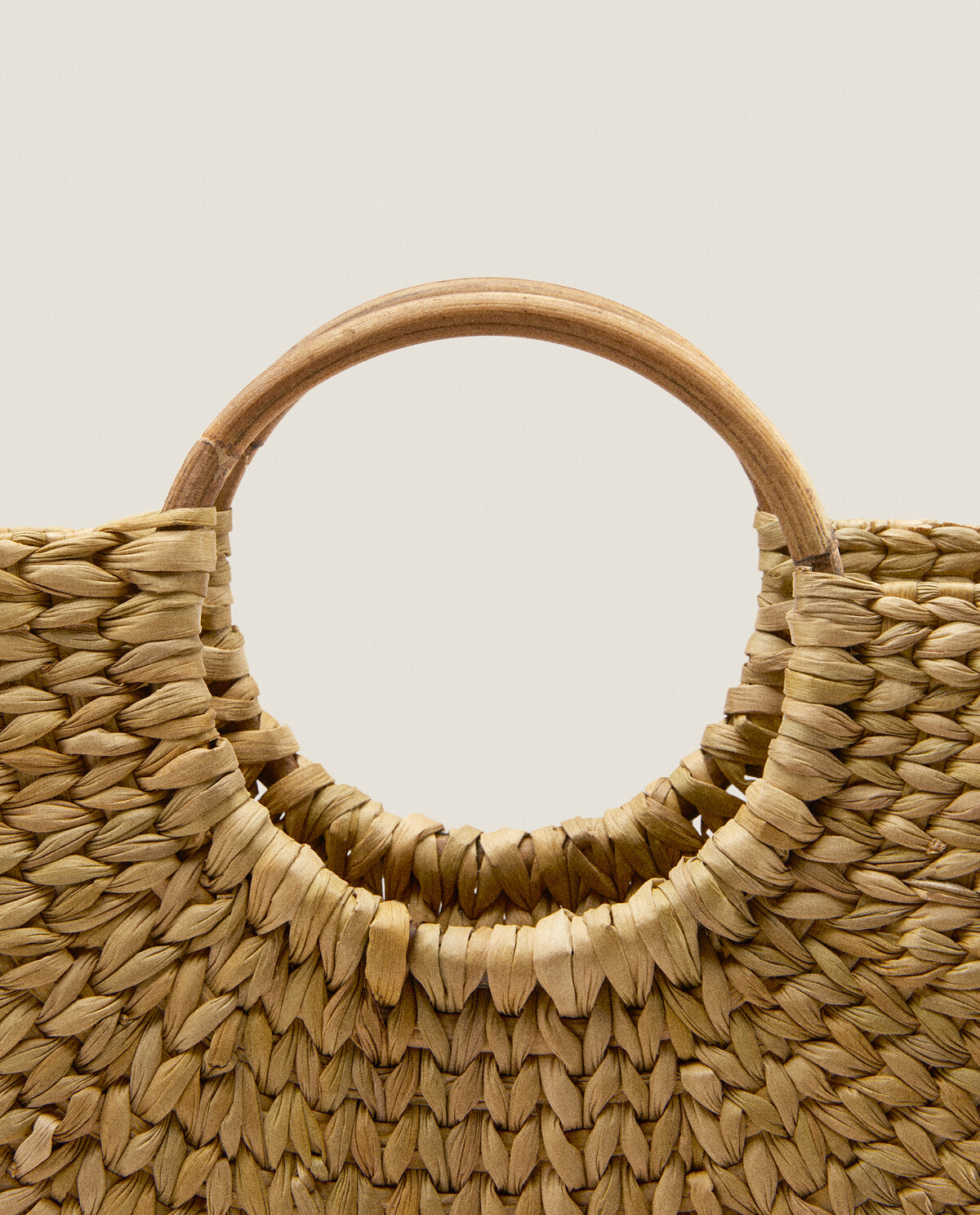 Beach sales bag rattan