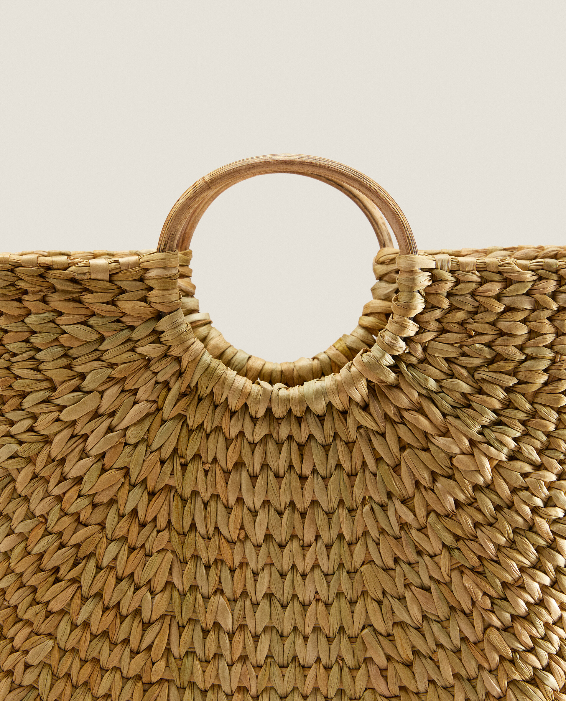 Wicker tote clearance