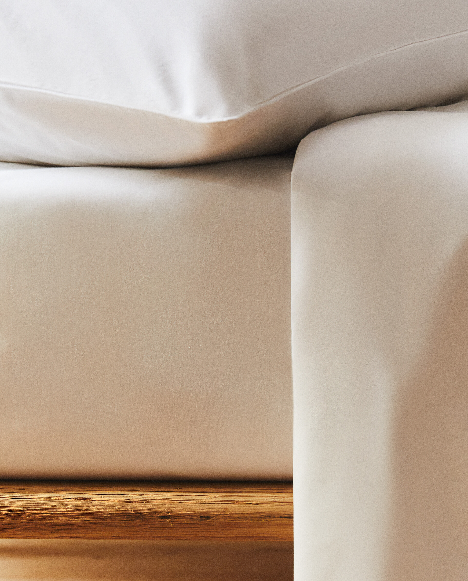 (300 THREAD COUNT) COTTON PERCALE FITTED SHEET