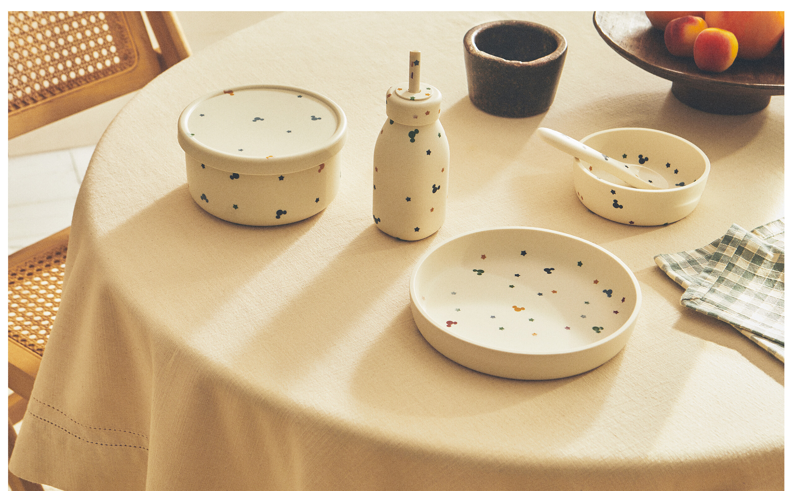 CHILDREN’S MICKEY MOUSE © DISNEY DINNER SET