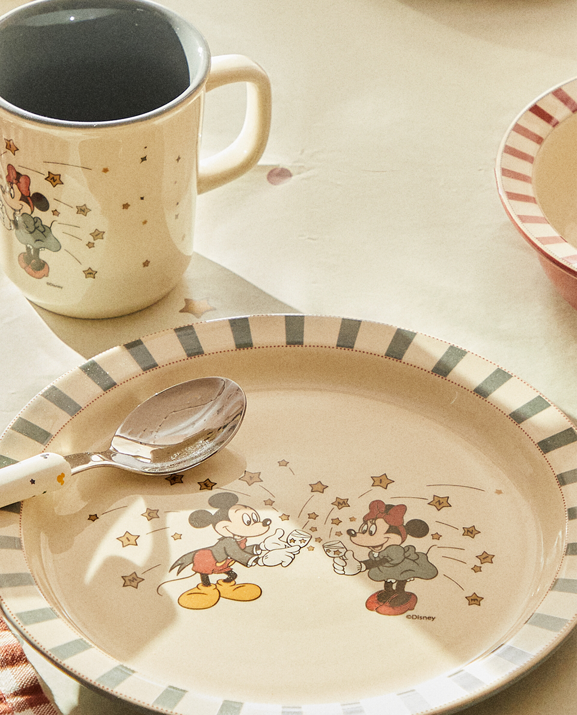 Mickey mouse dinnerware set shop