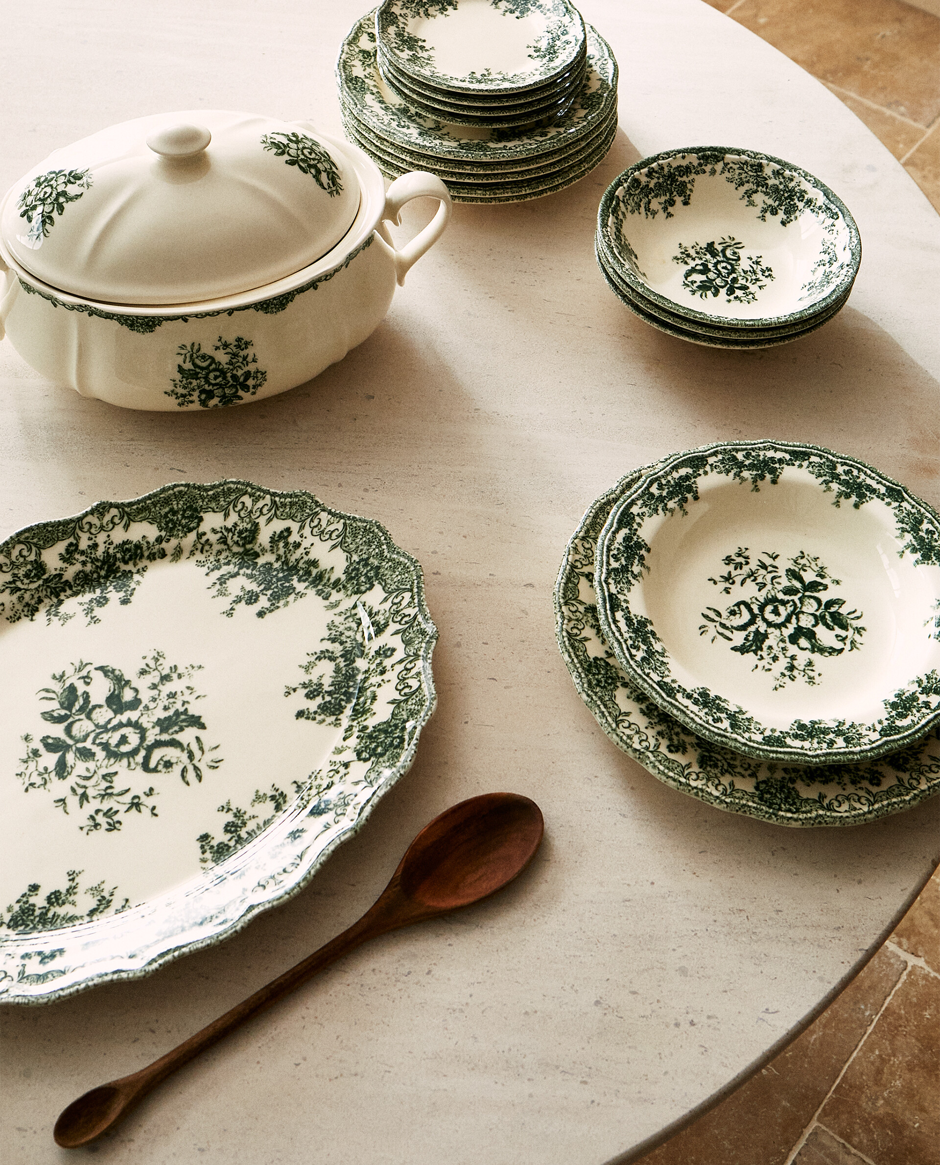 Green tableware new arrivals