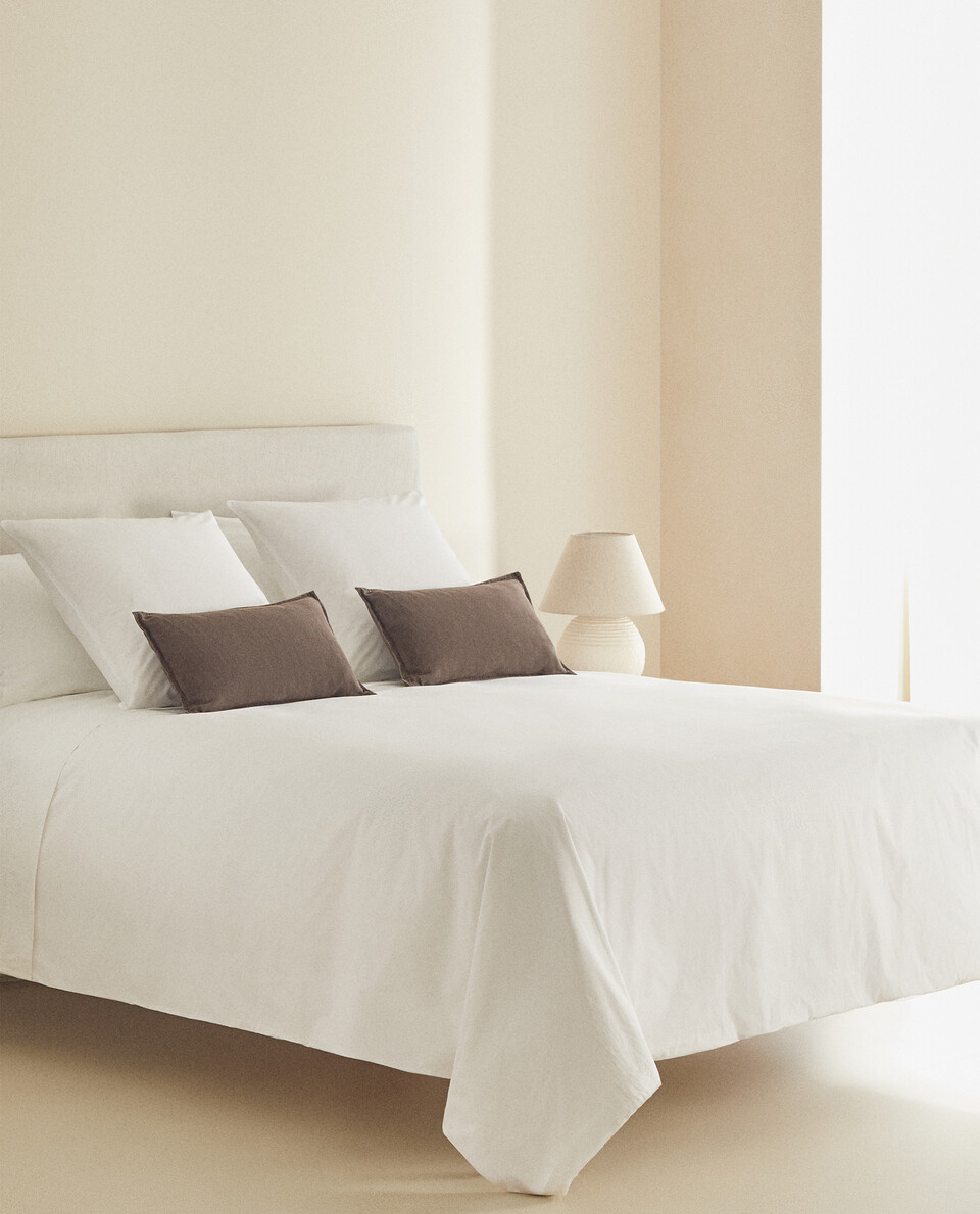 (300 THREAD COUNT) COTTON PERCALE DUVET COVER
