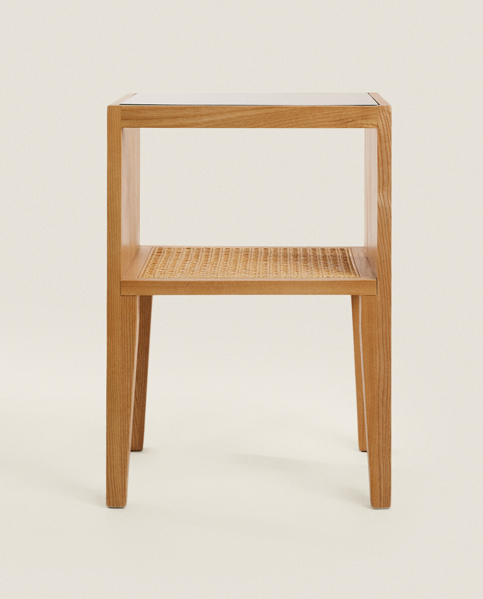 WOODEN BEDSIDE TABLE | Zara Home Polska / Poland