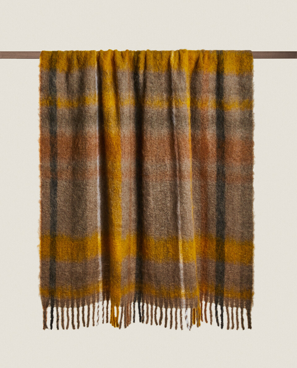 CARDED WOOL BLANKET Zara Home United States of America