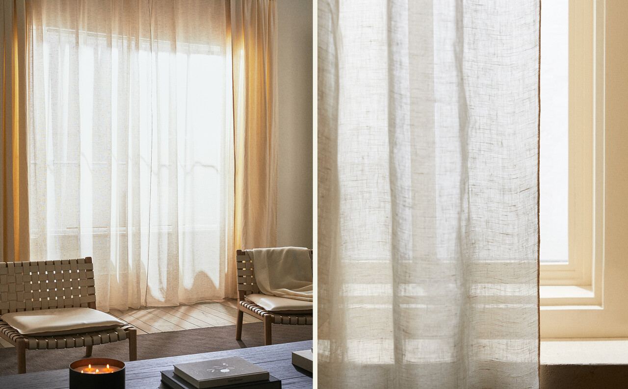 Cortinas cortas grises para dormitorio, cortinas de privacidad para ve -  VIRTUAL MUEBLES