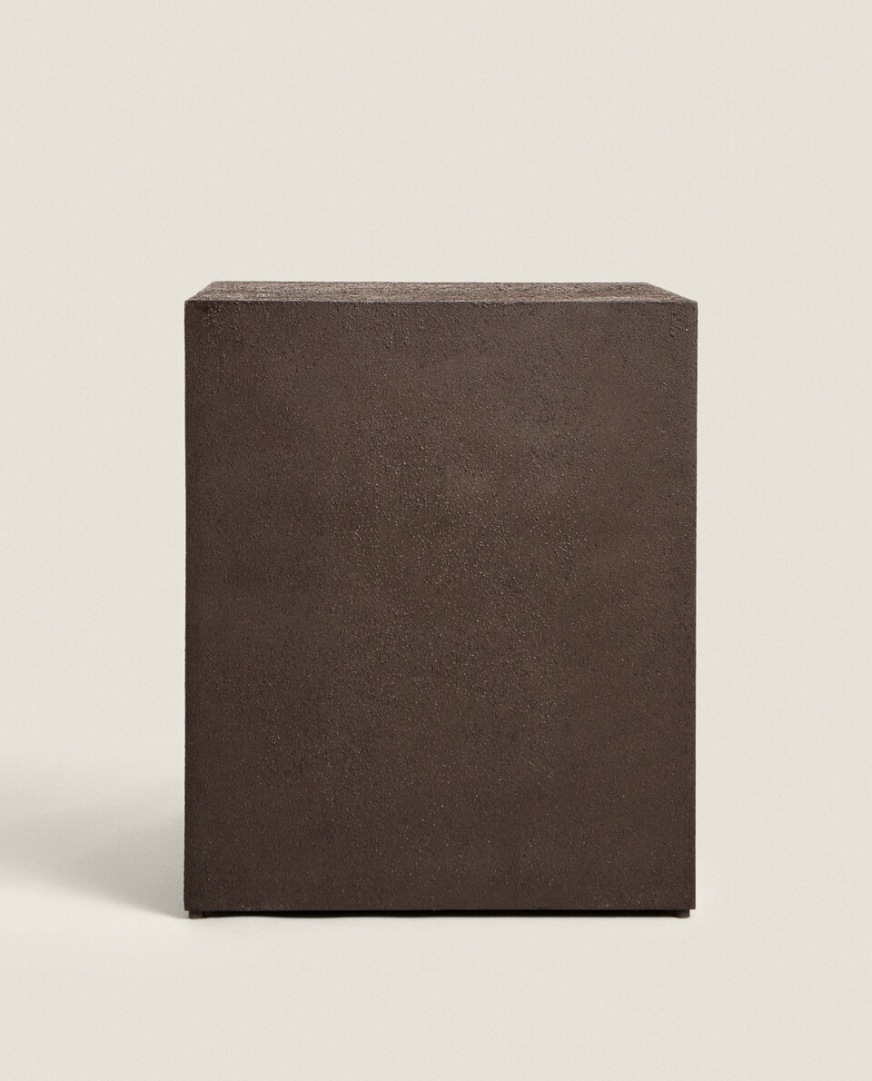 LARGE METALLIC SIDE TABLE Zara Home Luxembourg