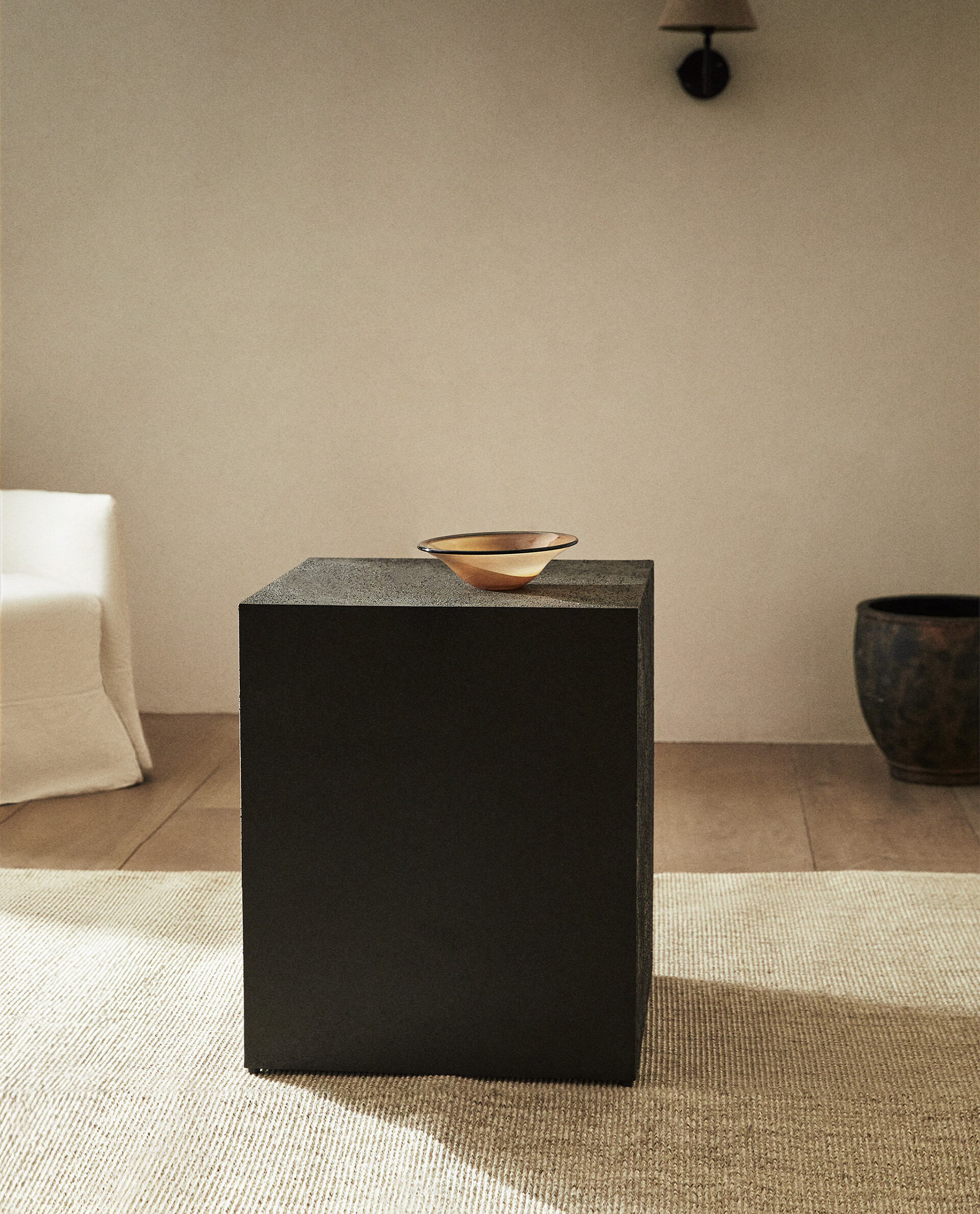 LARGE METALLIC SIDE TABLE Zara Home United Kingdom