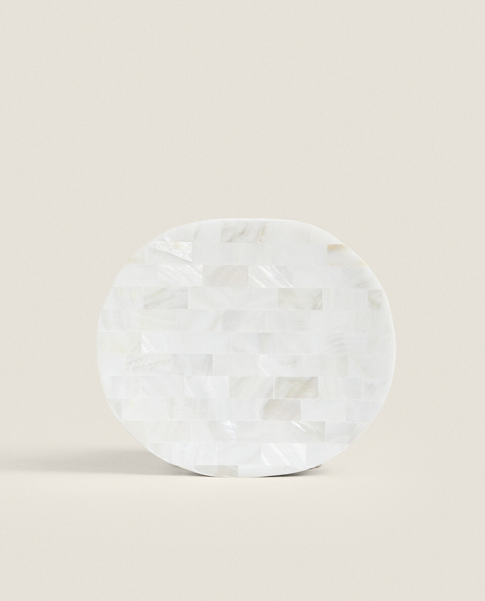 MOTHER OF PEARL EFFECT BATHROOM SOAP DISH Zara Home United Kingdom mother-of-pearl-effect-bathroom-soap-dish-zara-home-united-kingdom