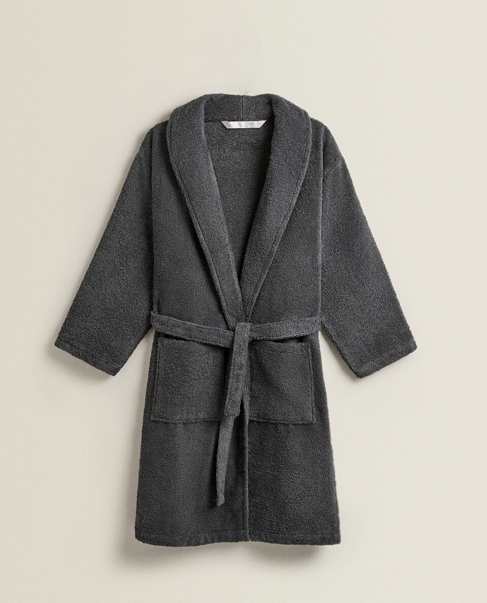 Zara on sale dressing gown