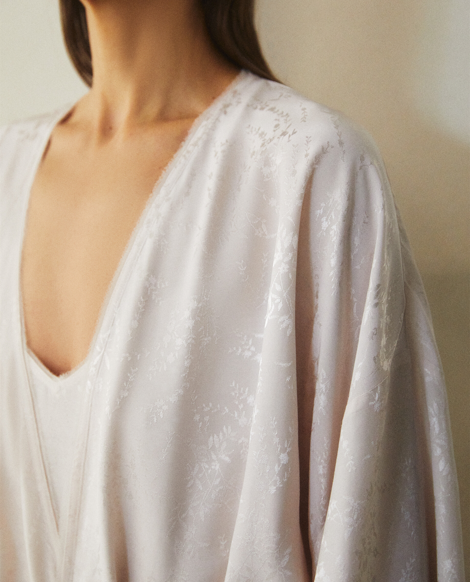 JACQUARD DRESSING GOWN Zara Home United States of America