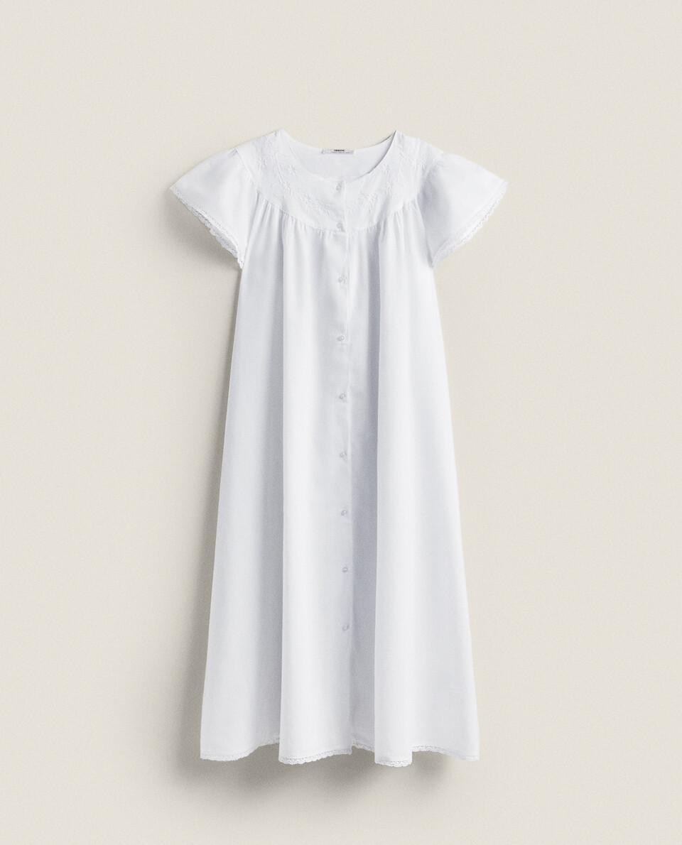 Chemise de 2025 nuit zara femme