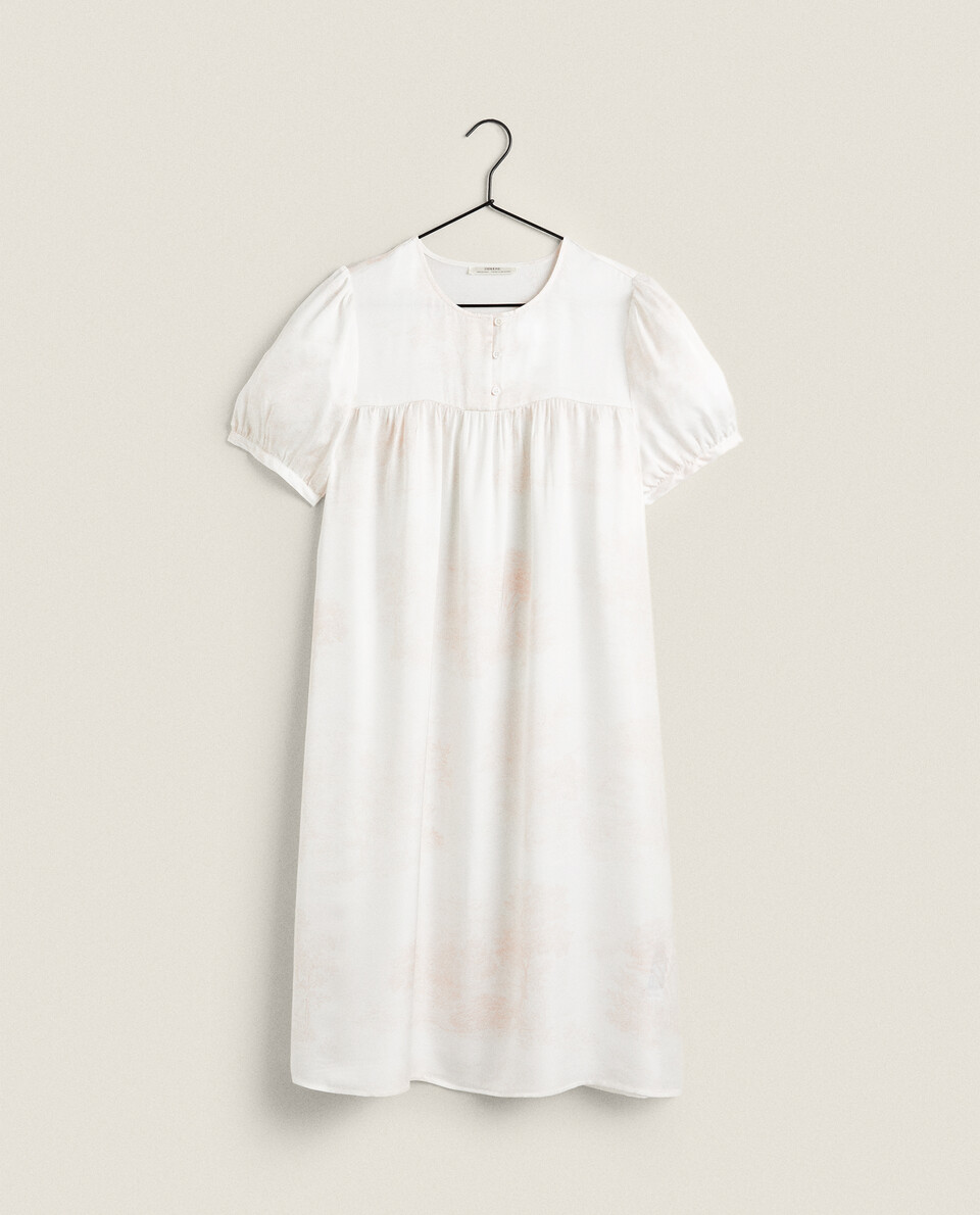 TOILE DE JOUY NIGHTDRESS Zara Home Taiwan, China / 中国台湾