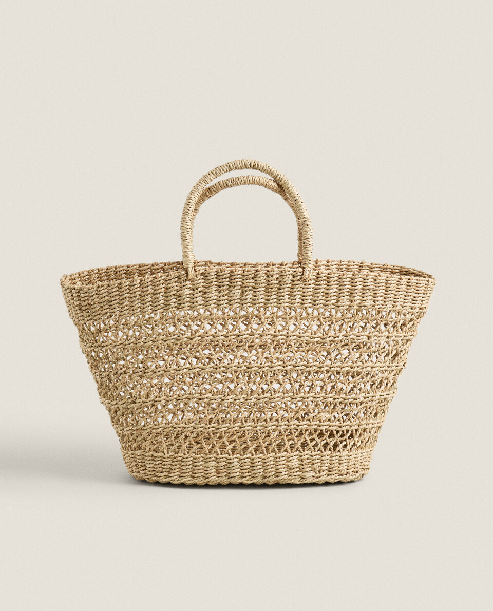SAC CABAS DE PLAGE ALGUES SEAU Zara Home Suisse
