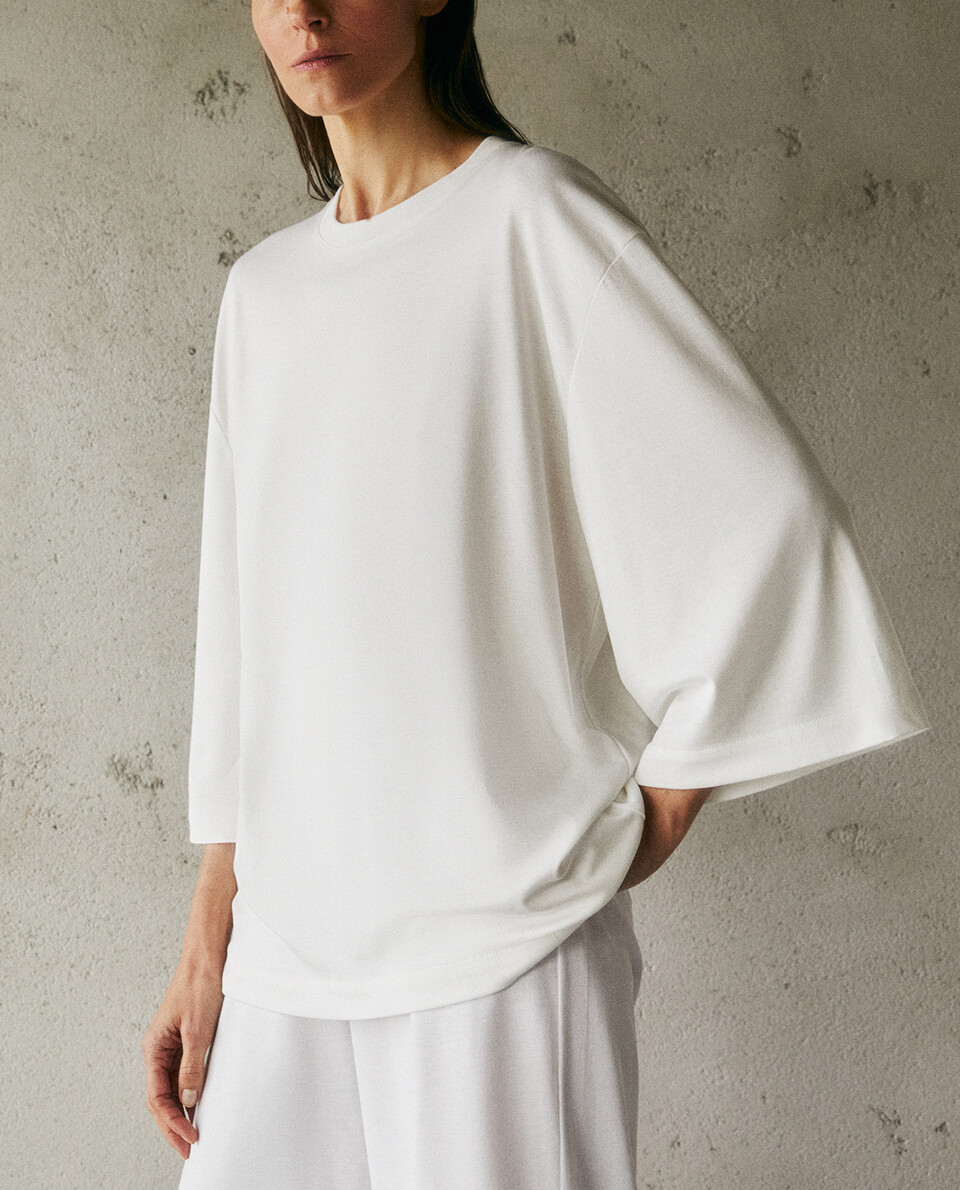 LYOCELL AND COTTON TOP