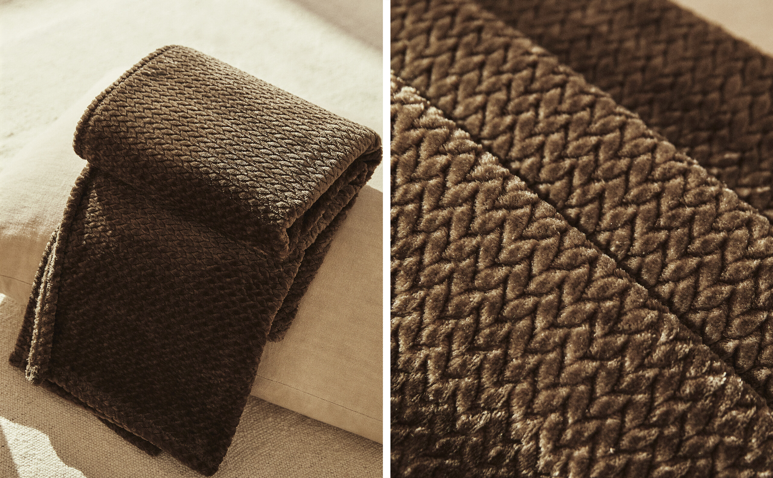 BLANKETS AND THROWS BEDROOM Zara Home Taiwan, China / 中国台湾