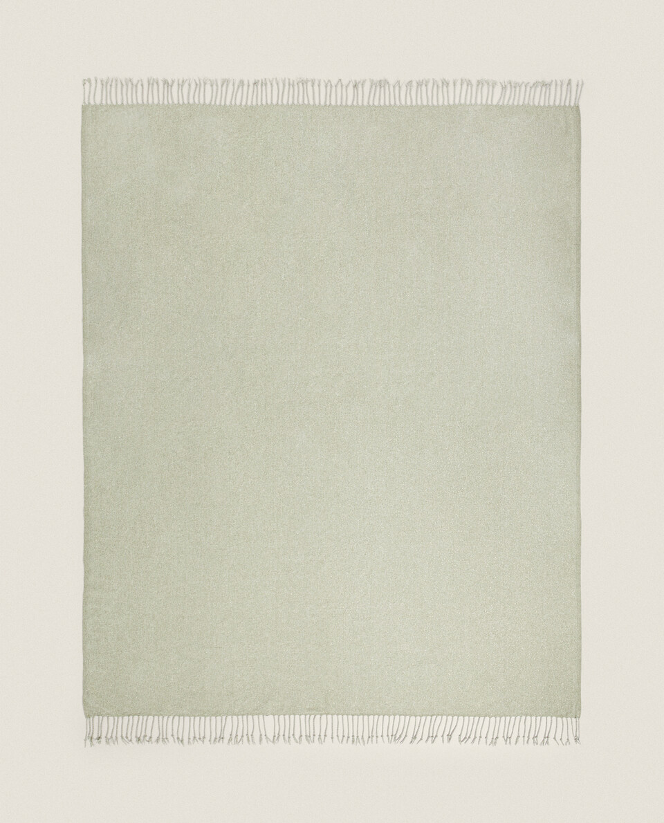 CHENILLE THROW Zara Home UAE ABU DHABI/AL AIN/RAS ALKHAIMAH‎