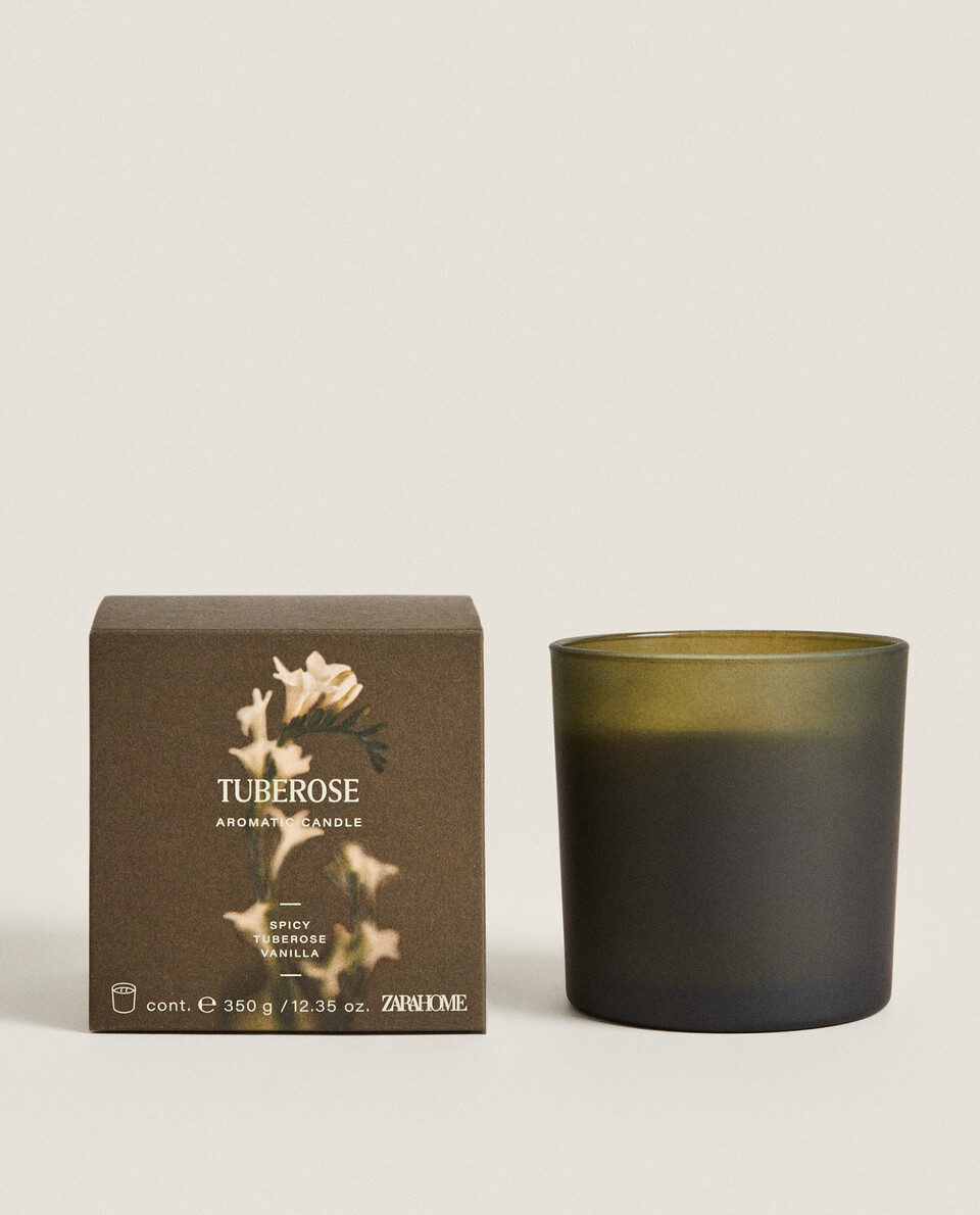 (350 G) TUBEROSE SCENTED CANDLE