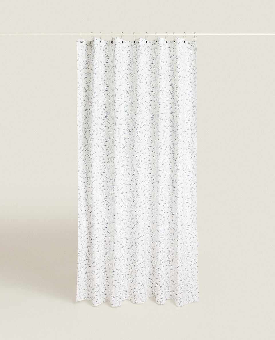 FLORAL SHOWER CURTAIN
