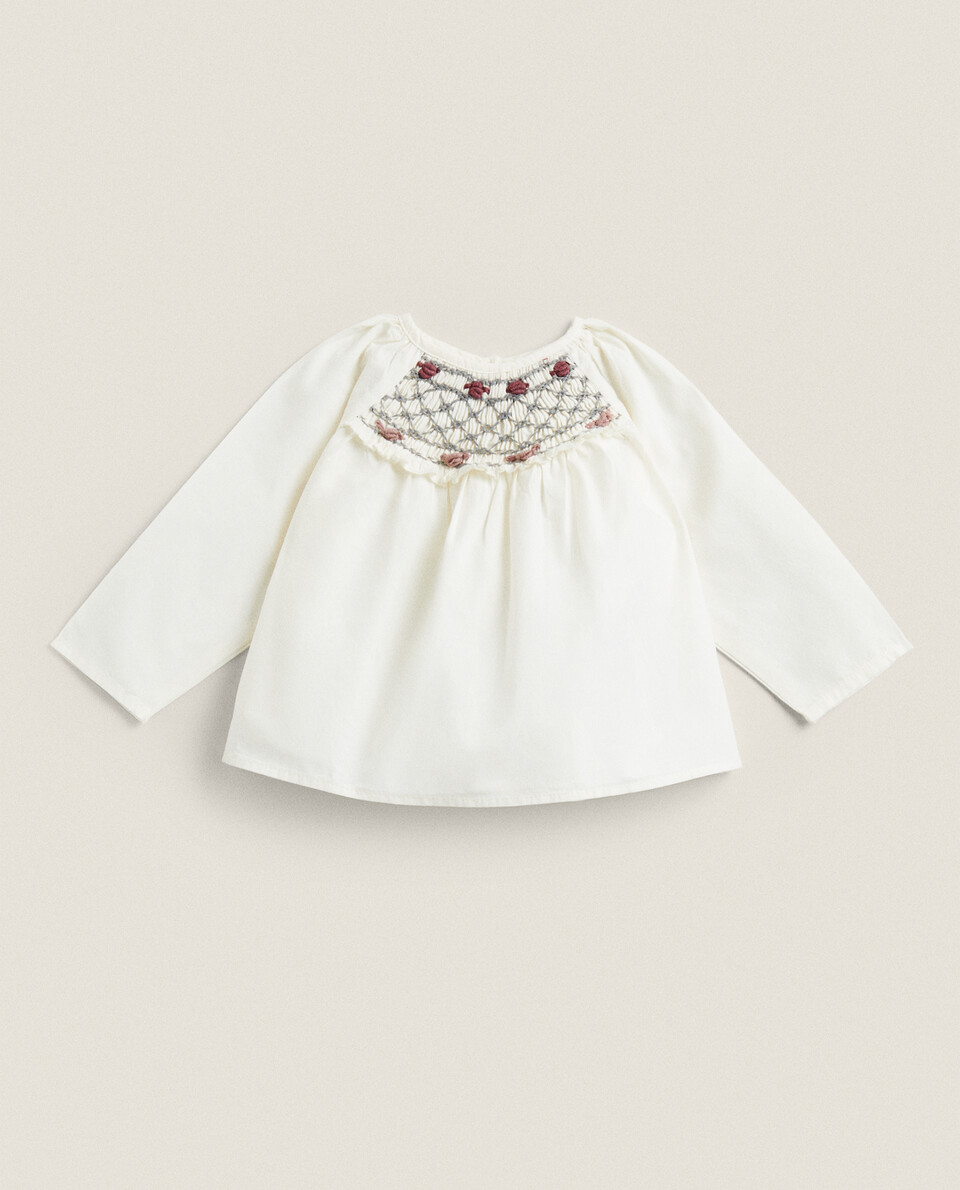 EMBROIDERED BABY SHIRT