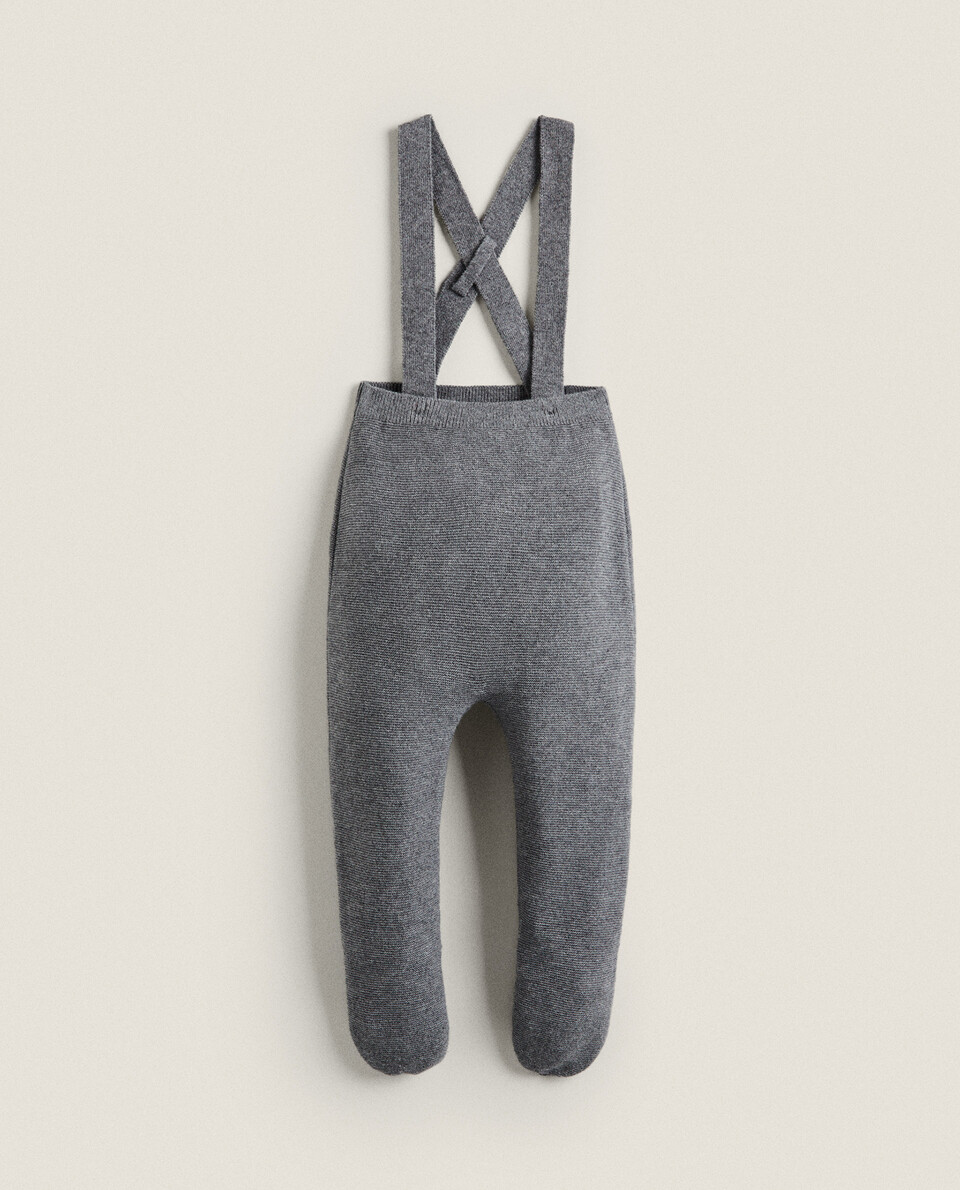 MERINO WOOL BABY DUNGAREES Zara Home United Kingdom
