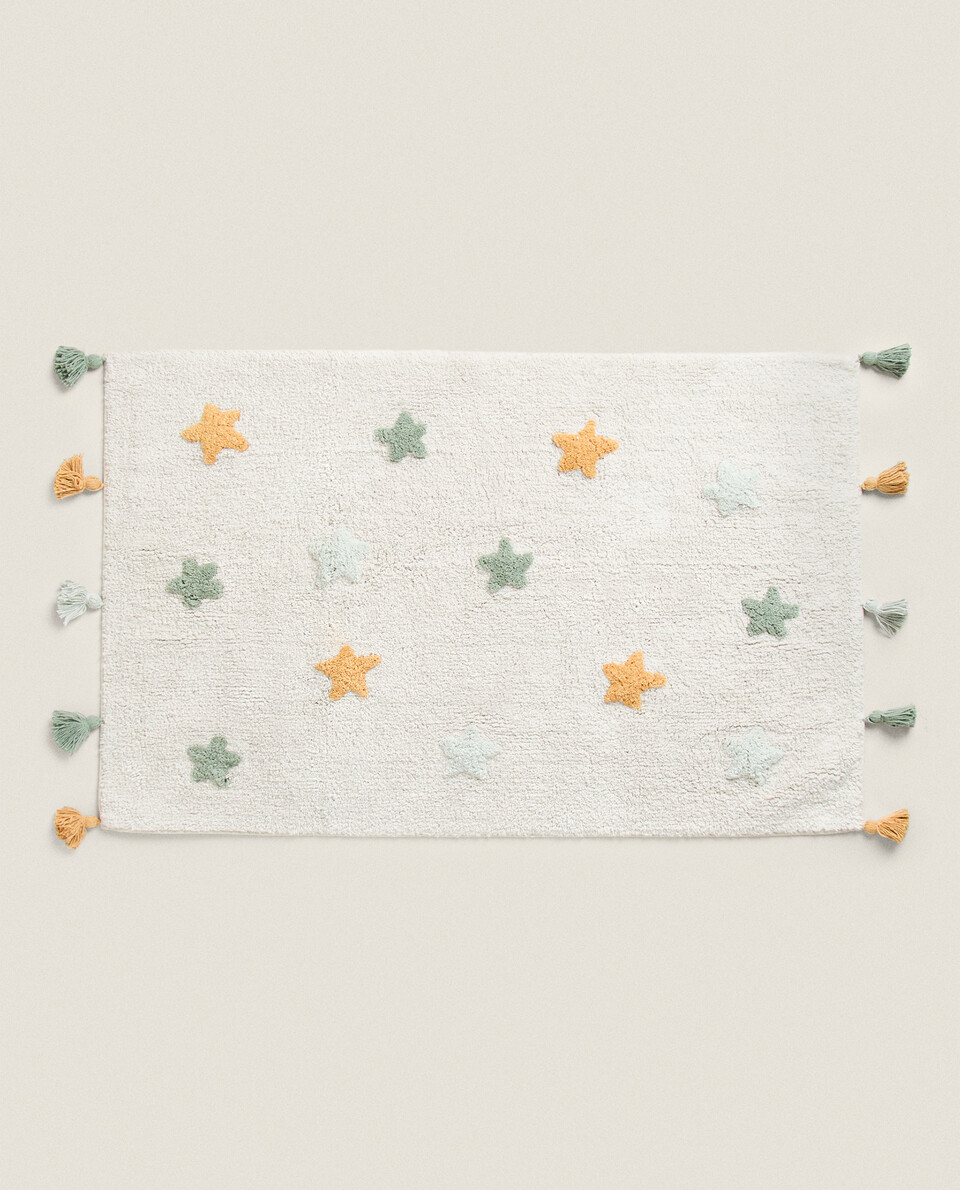 CHILDREN'S BATH MAT WITH STARS Zara Home United Kingdom