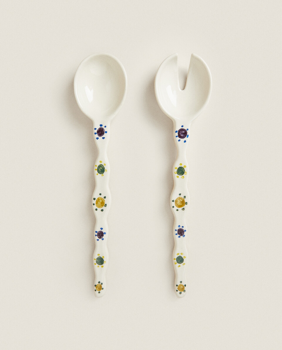 Pack of Servers with corrugated handle set (Set of 2)