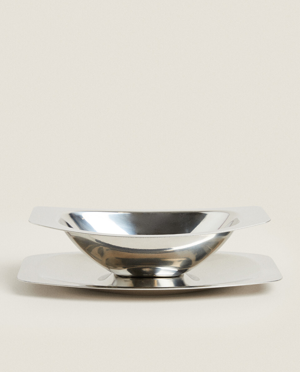 STAINLESS STEEL GRAVY BOAT Zara Home United States of America