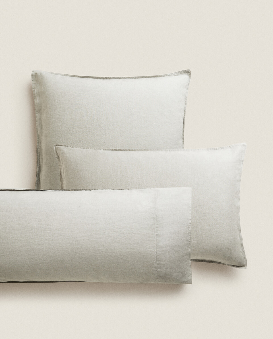 (140 GxM²) WASHED LINEN PILLOWCASE