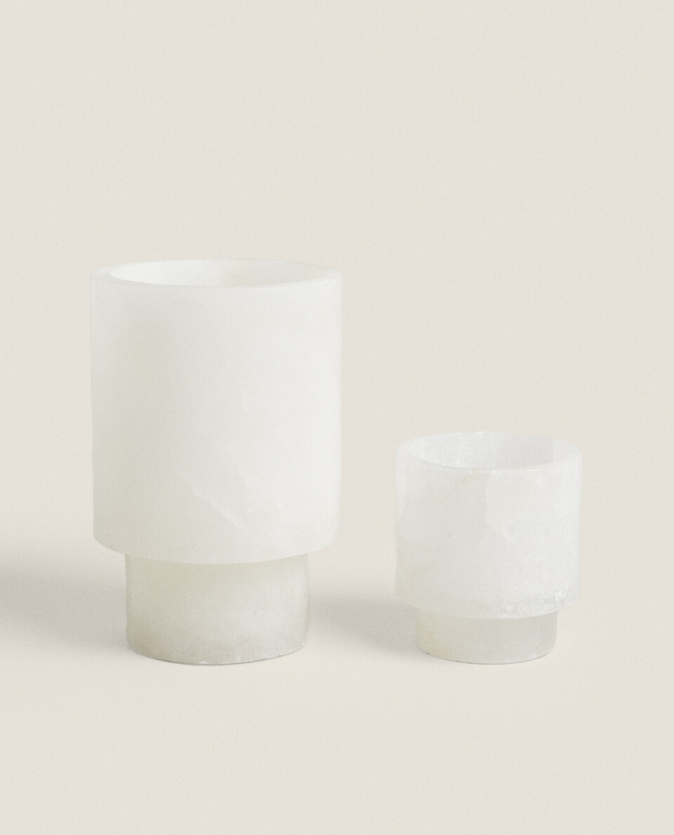 ALABASTER TEALIGHT HOLDER Zara Home United Kingdom