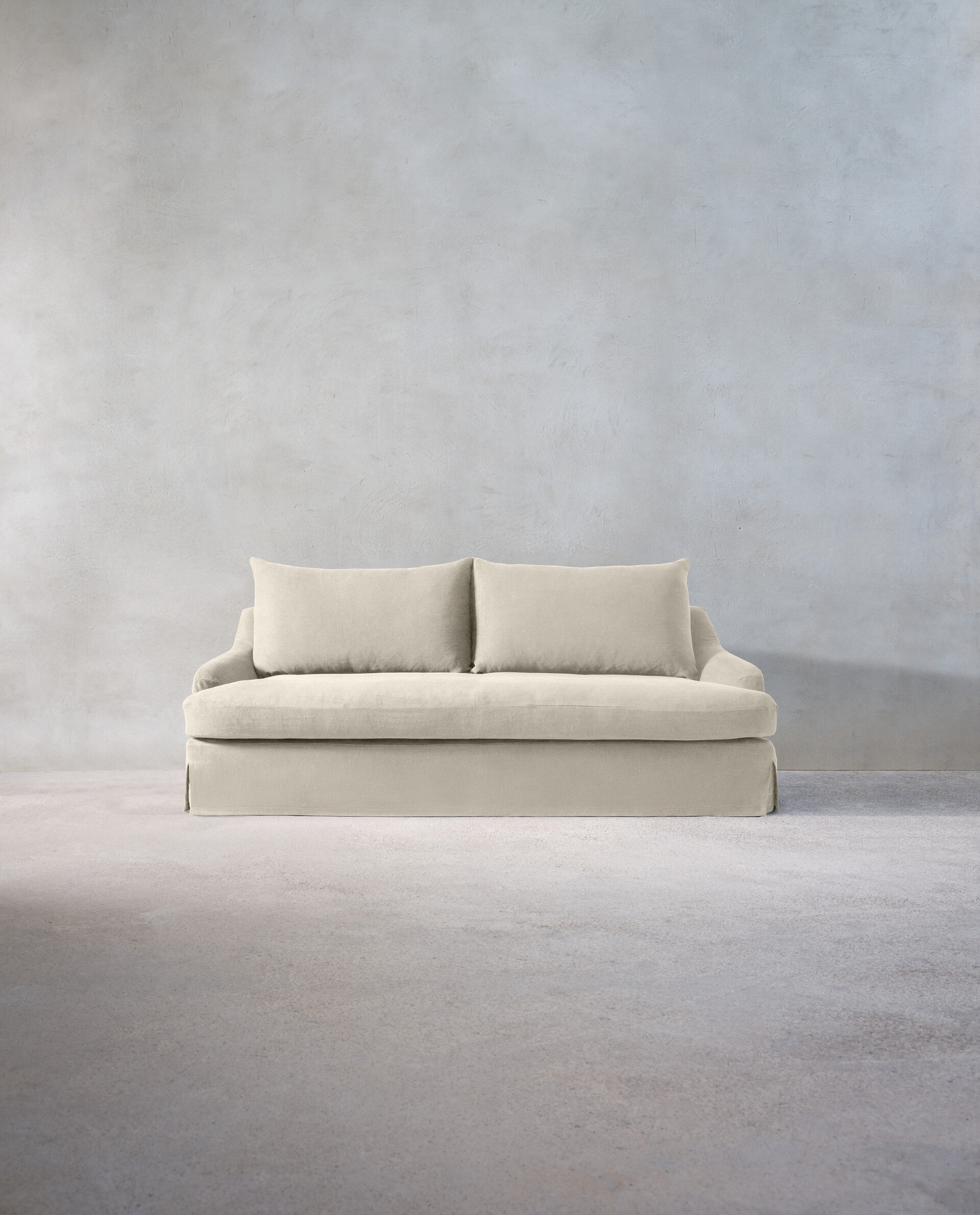 Belgian roll on sale arm sofa