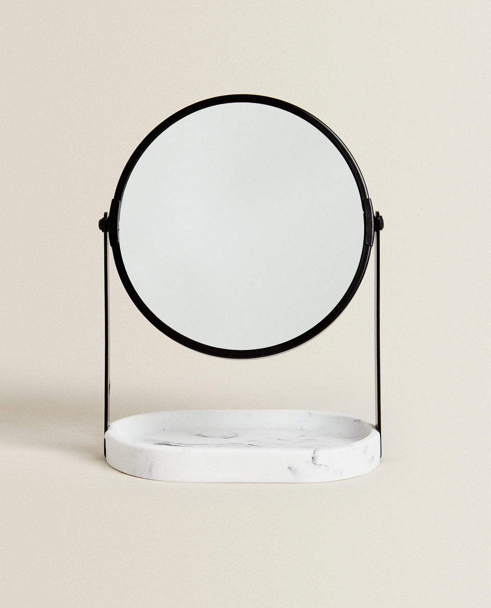 VANITY MIRROR WITH RESIN BASE | Zara Home United States of America