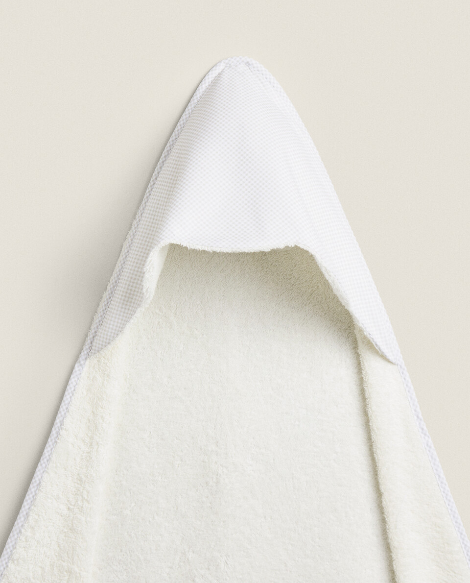 Cómo hacer una capa de baño con capucha para bebé - How to make a baby  hooded towel 