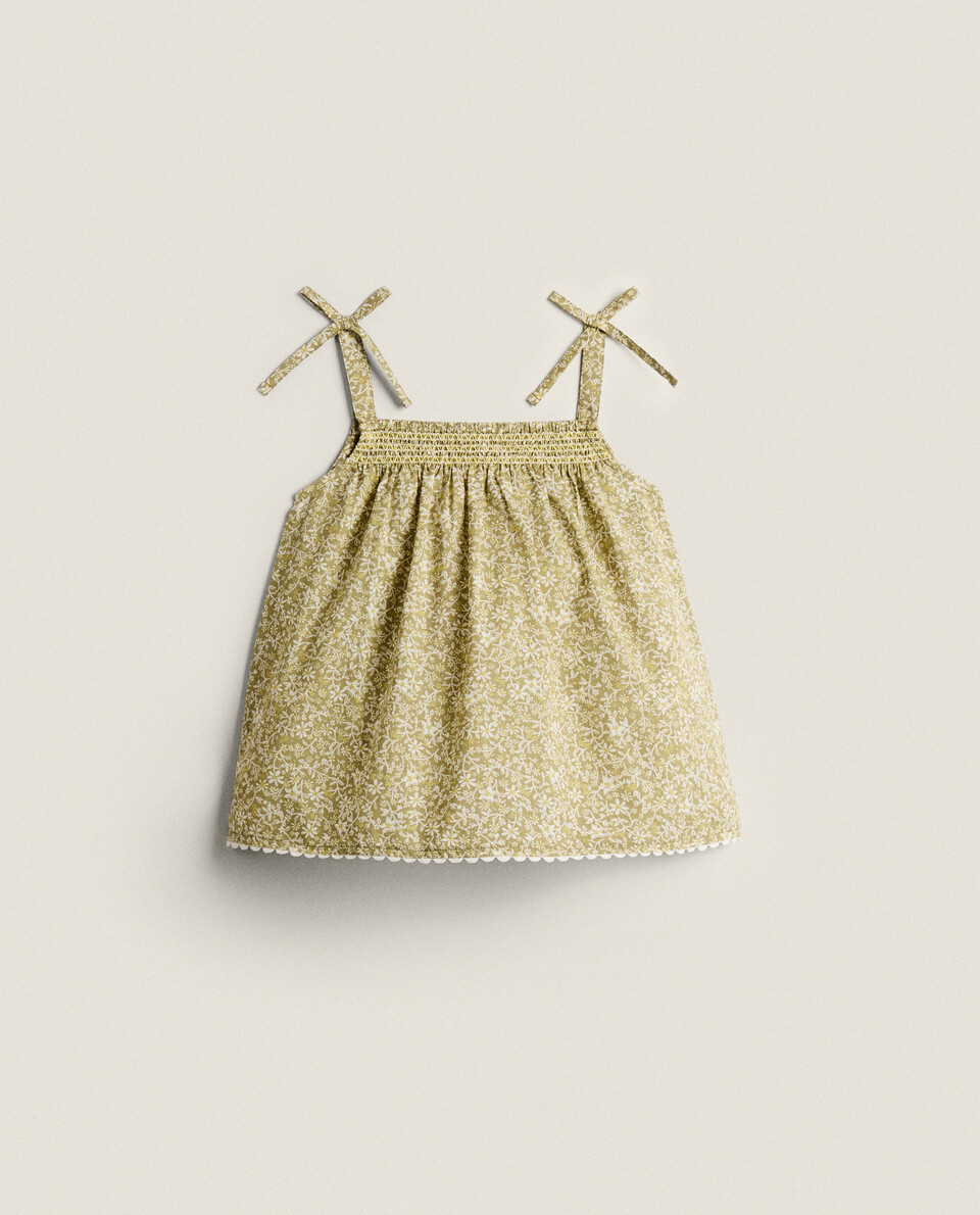 KIDS BUTTON FRONT FLARED TOP GONE COAST main image 1