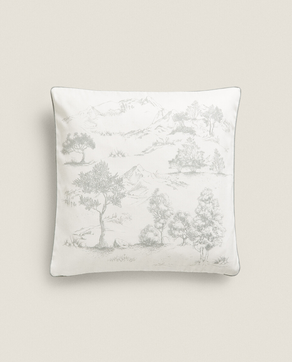 TOILE DE JOUY CUSHION COVER Zara Home United Kingdom