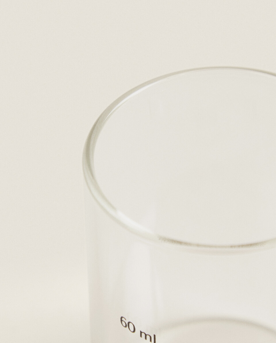 BOROSILICATE GLASS MUG WITH TRANSFER