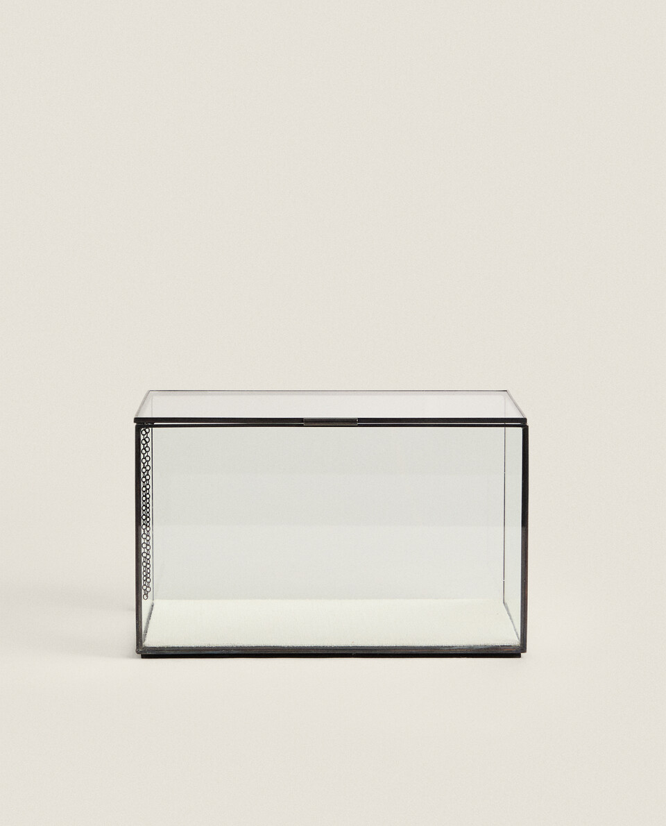 BOX WITH BLACK METAL EDGE | Zara Home United States of America