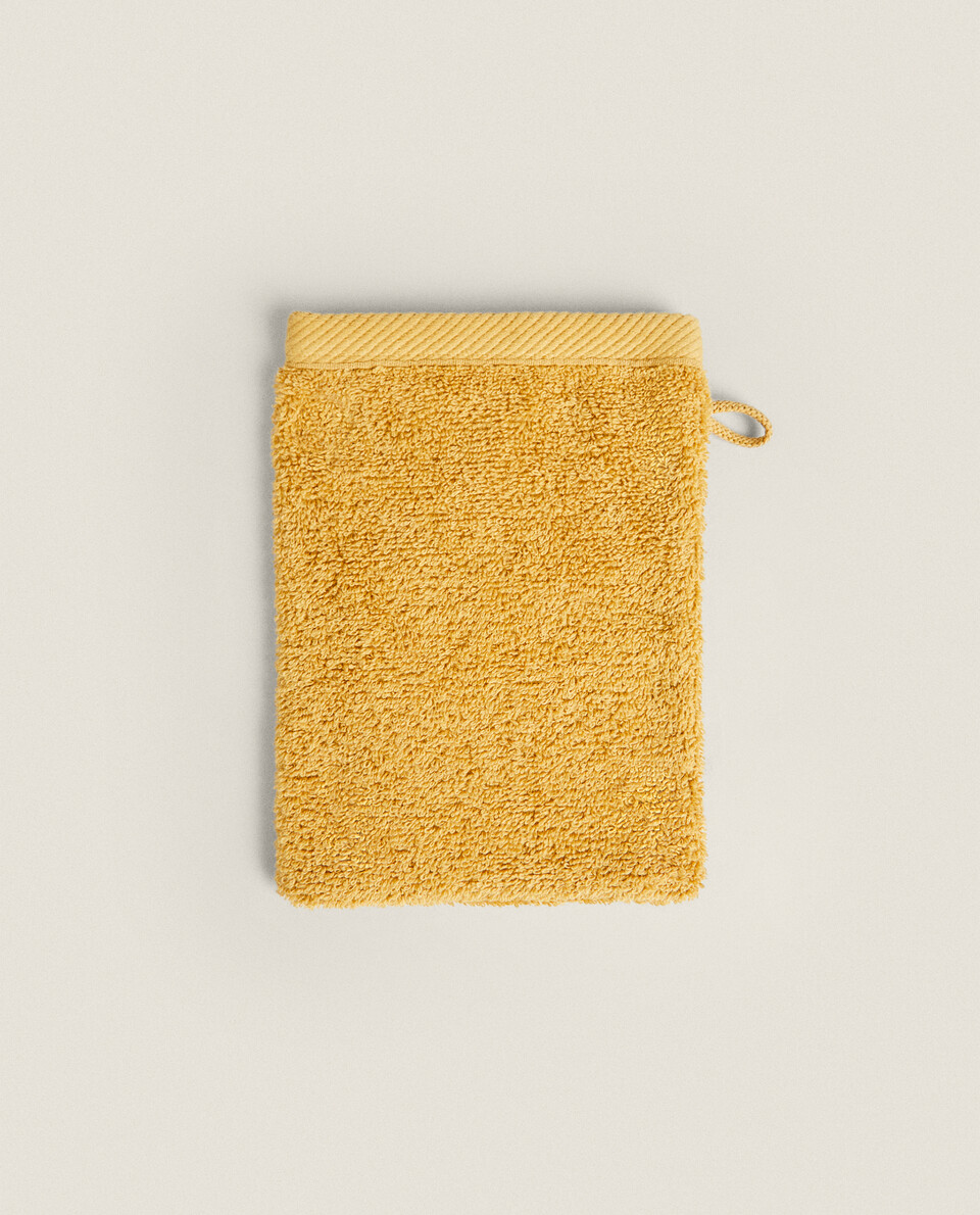 Asciugamano con cappuccio e stampa casette Itas couleur bianco