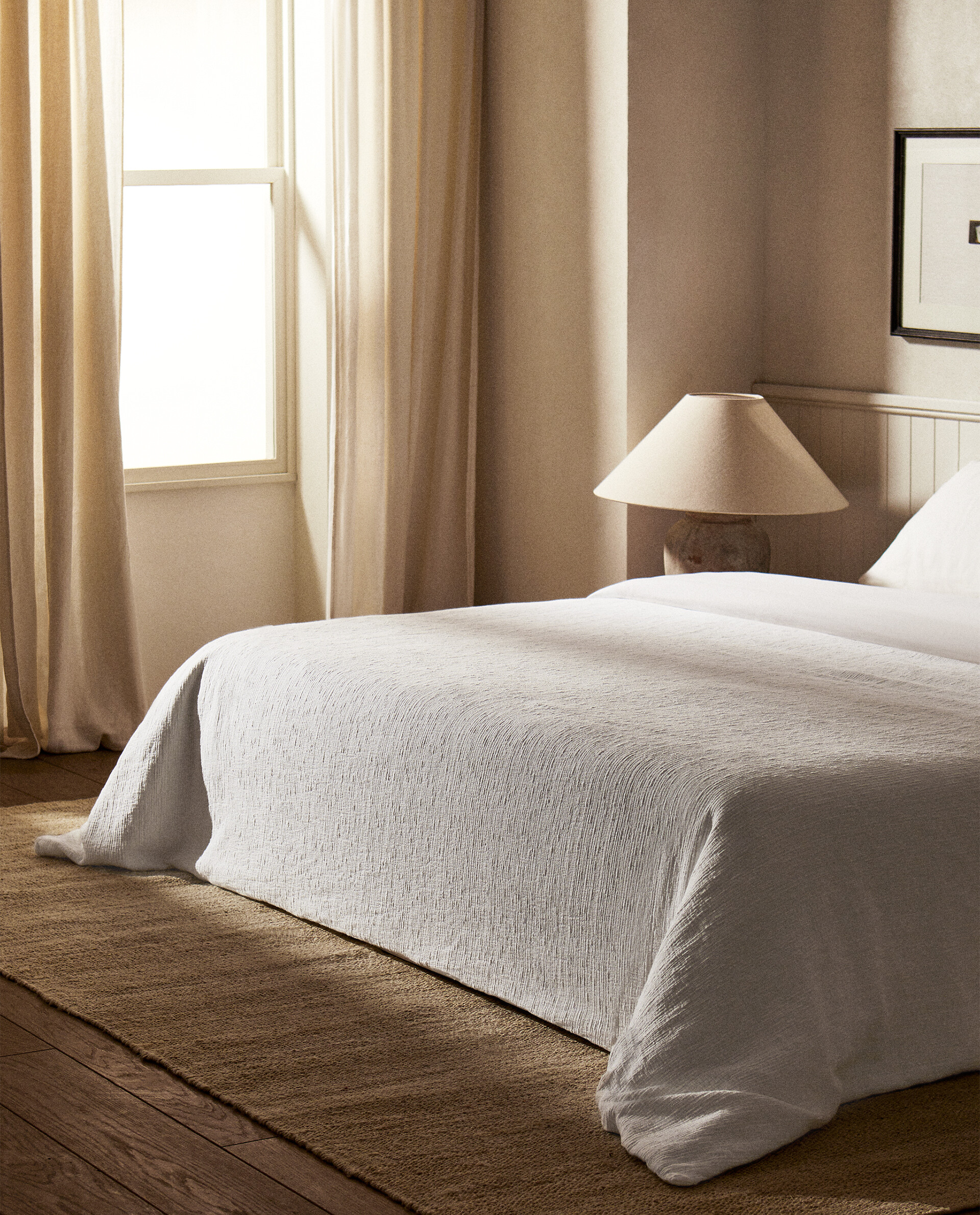 DUVET COVER WITH RAISED BEDSPREAD EFFECT Zara Home United States of