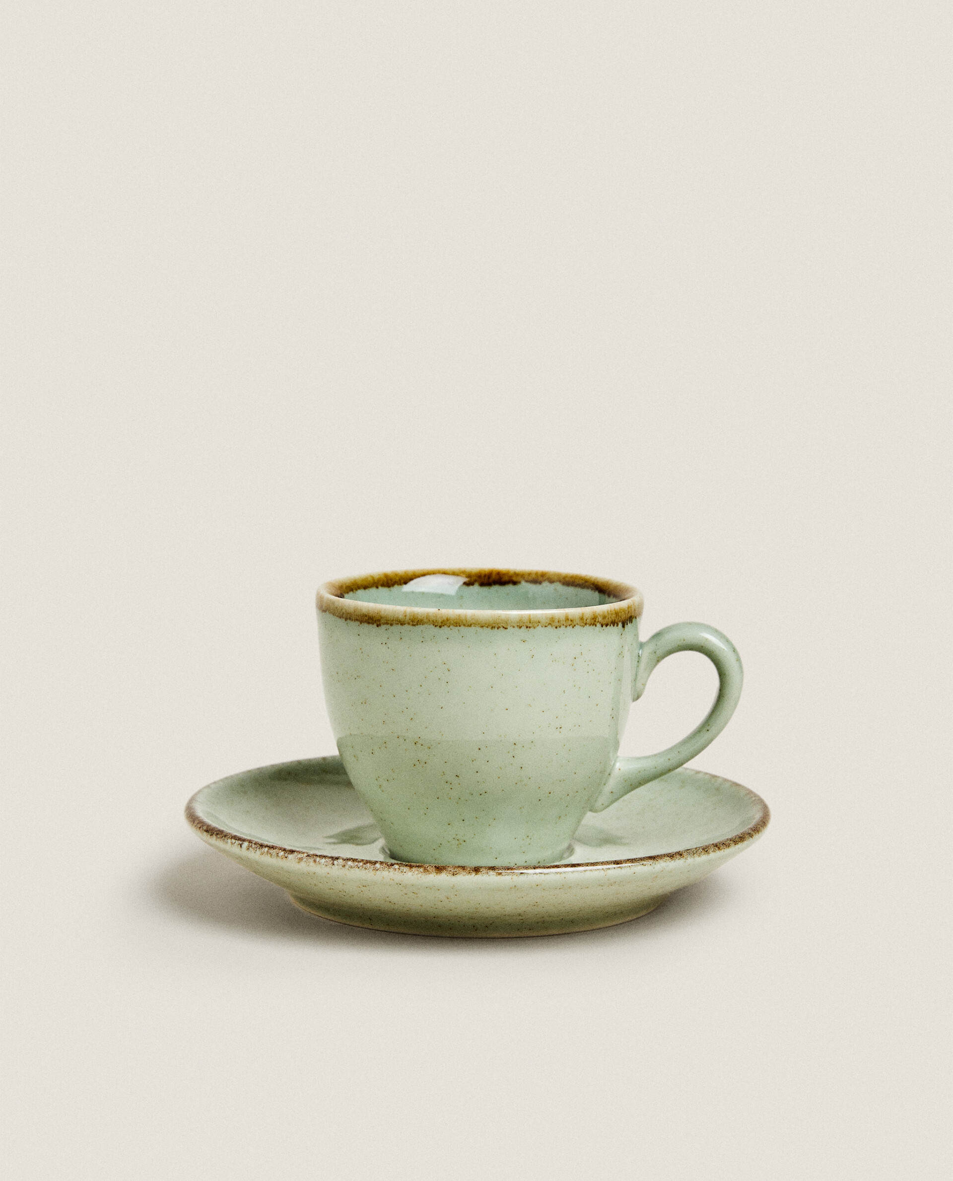 Porcelain coffee store cup