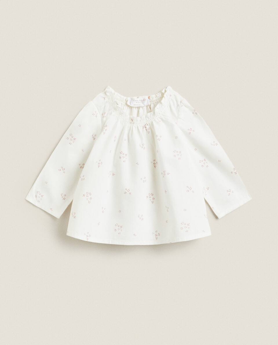 FLORAL BABY SHIRT