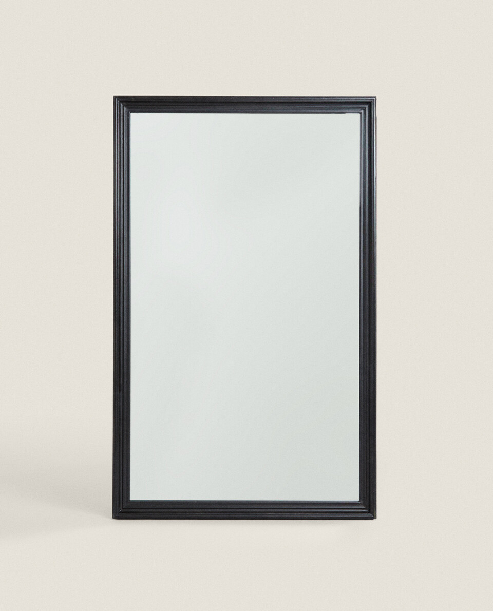 LARGE MIRROR WITH BEVELLED FRAME