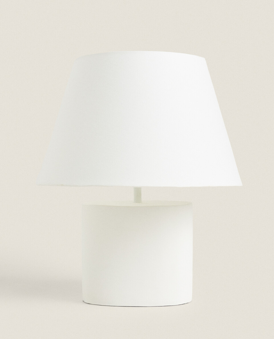 TABLE LAMP WITH A PAPIERMÂCHÉ BASE See all LAMPS AND LIGHTING