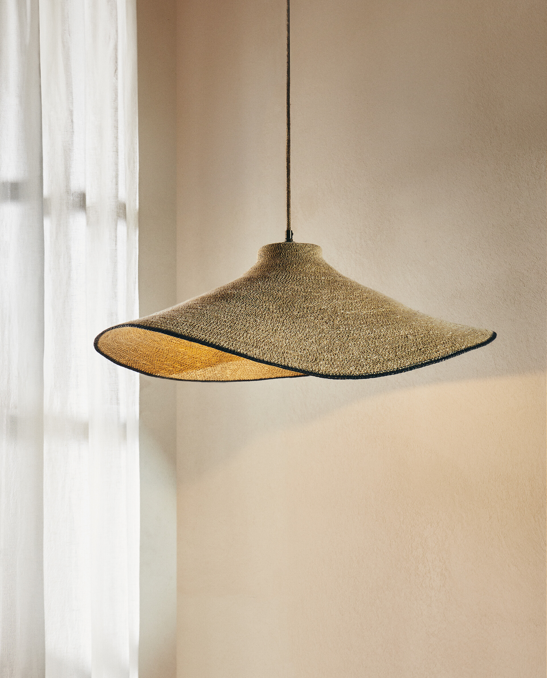 JUTE CEILING LAMP MIRRORS AND LAMPS BEDROOM SALE Zara Home