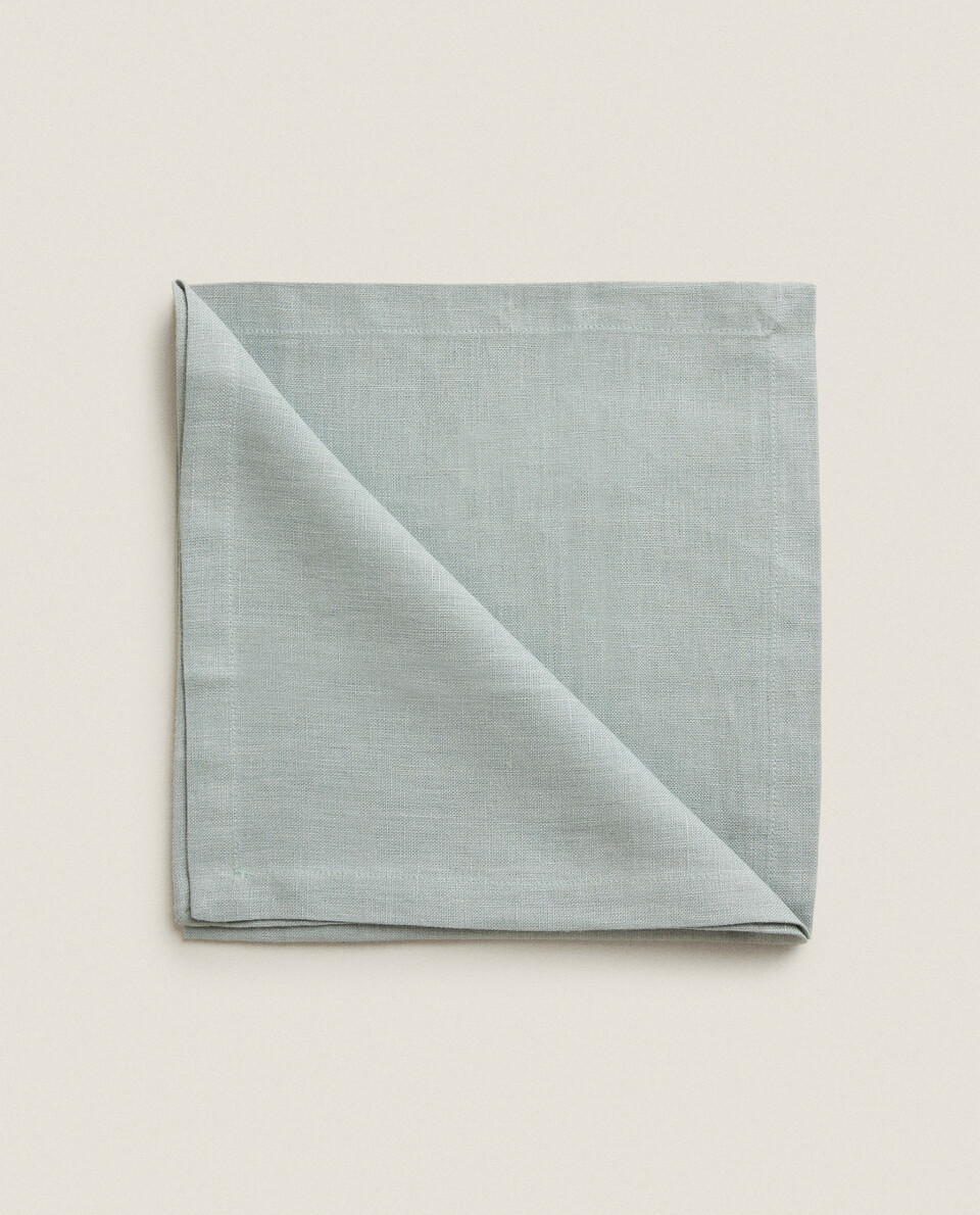 BASIC LINEN NAPKIN (PACK OF 2) Zara Home UAE ABU DHABI/AL AIN/RAS