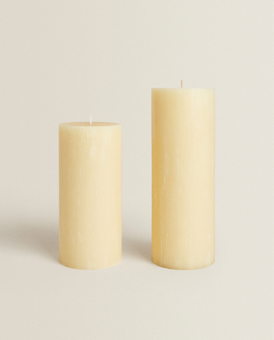 Decorative candles Zara Home